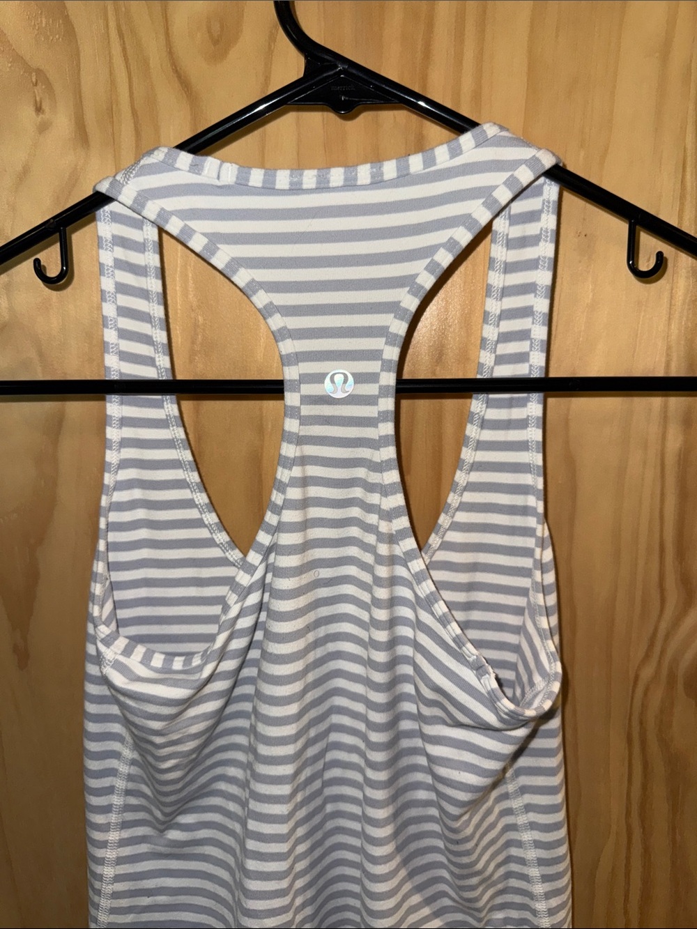Lululemon Striped Racerback Tank Top - Picture 3 of 3
